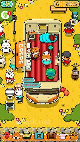 Food truck pup: Cooking chef