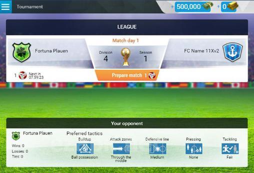 Top league manager