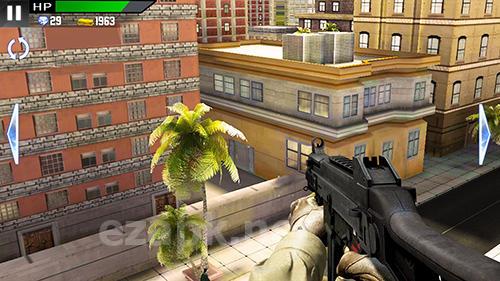 City sniper fire: Modern shooting
