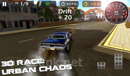 3d race: Urban chaos