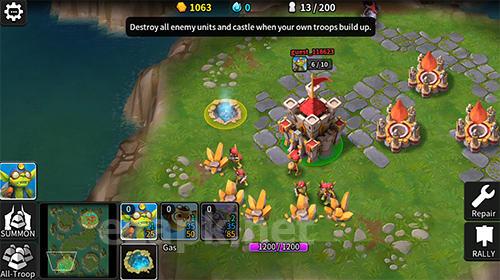 Tales arena: This is the RTS games on your palm