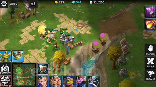Tales arena: This is the RTS games on your palm