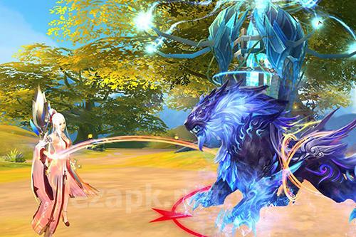 Ancient legend: Mountains and seas