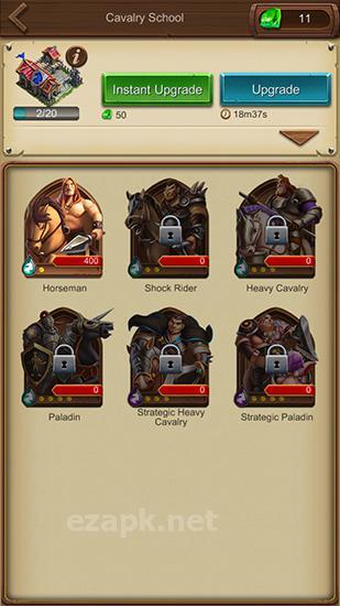 War ages: Legend of kings
