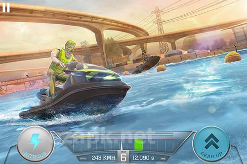 Boat racing 3D: Jetski driver and furious speed