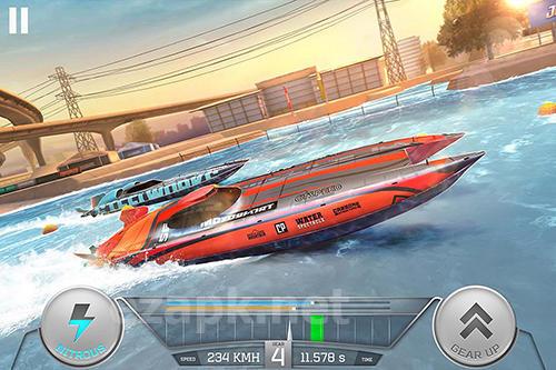 Boat racing 3D: Jetski driver and furious speed