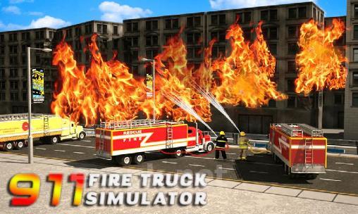 911 rescue fire truck: 3D simulator