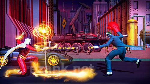 Real superhero kung fu fight champion