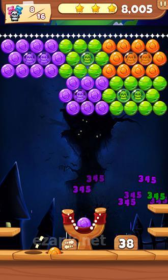 Candy bubble mania: Happy pumpkin bubble