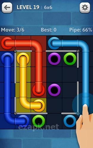 Line puzzle: Pipe art