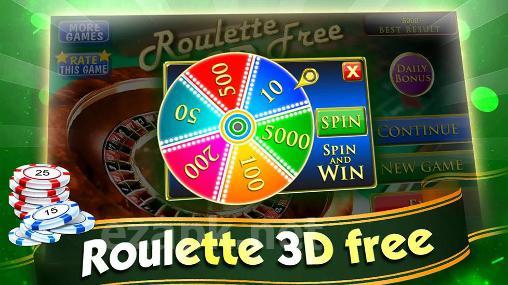 Roulette 3D free