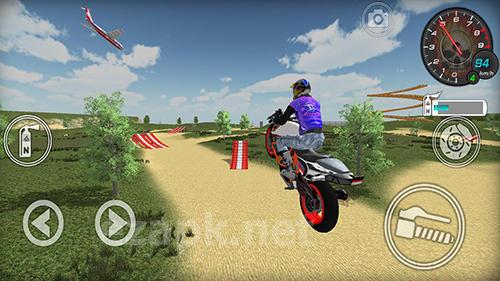 Extreme bike simulator