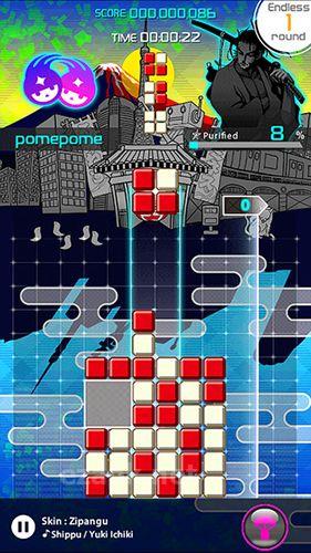 Lumines puzzle and music