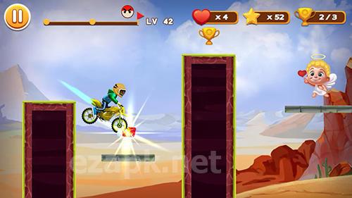 Stunt moto racing