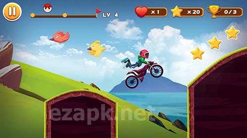 Stunt moto racing