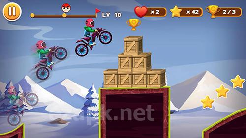 Stunt moto racing