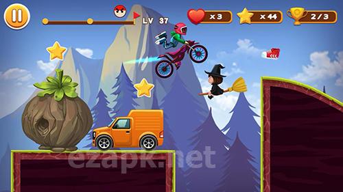 Stunt moto racing