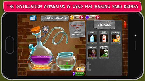 Alcohol factory simulator